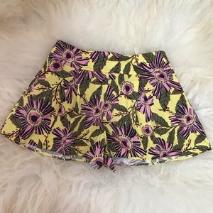 Red Valentino Printed Mini Short